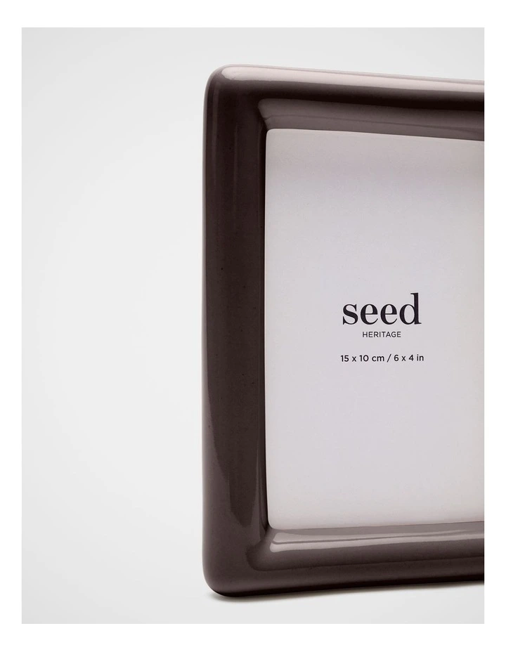 Sage Small Photo Frame in Tabac image 2