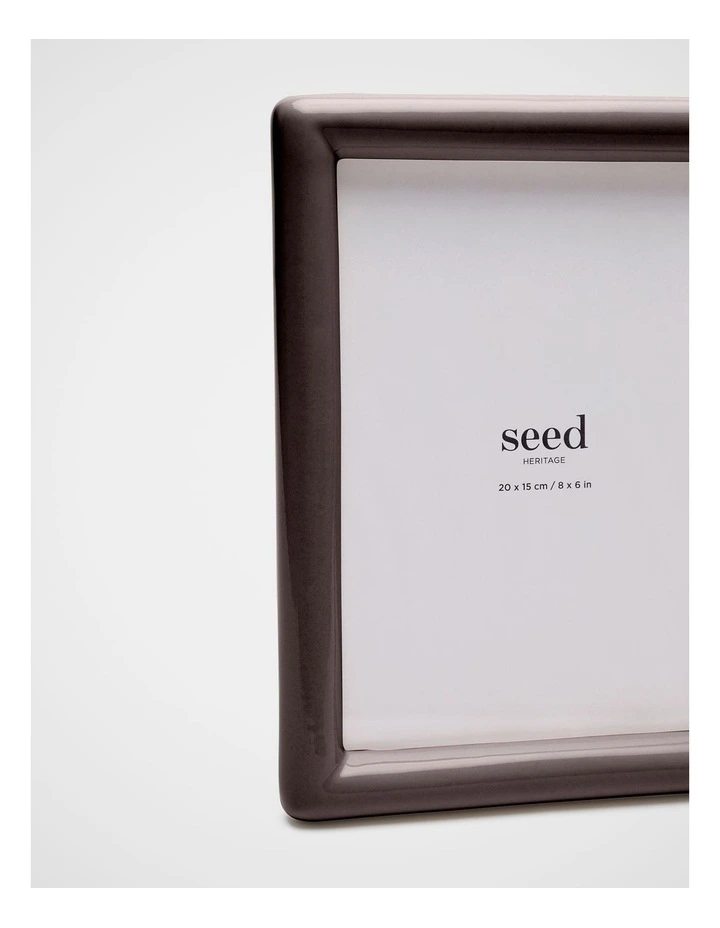 Sage Medium Photo Frame in Tabac image 2