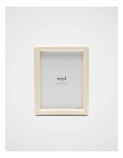 Sage Medium Photo Frame in Eggshell
