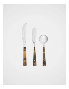 Remi Cheese Knife Set in Tort