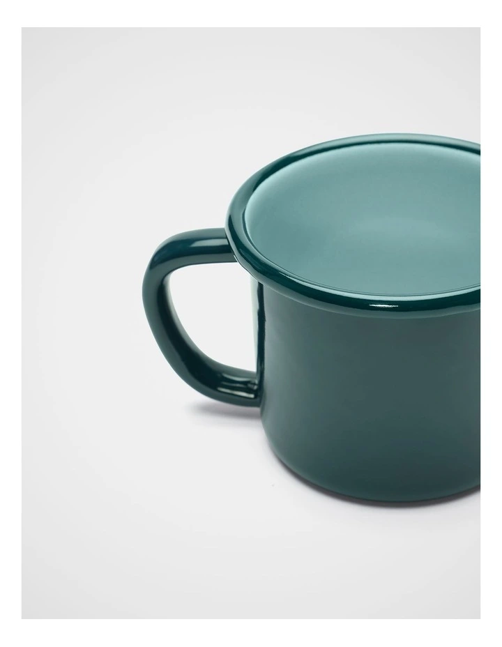 Elias Enamel Mug in Twilight Blue image 2