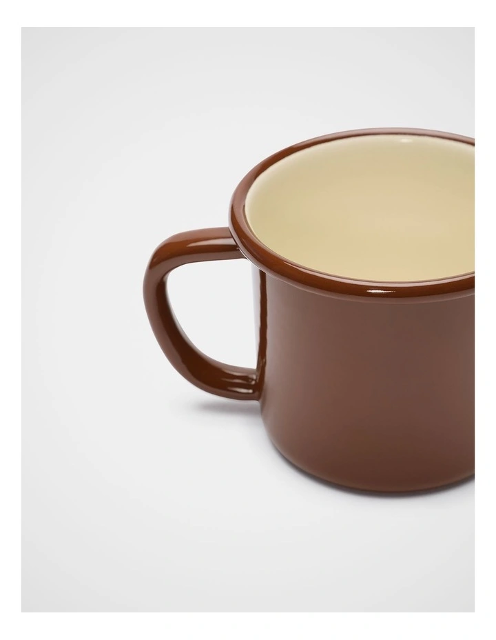 Elias Enamel Mug in Biscoff image 2