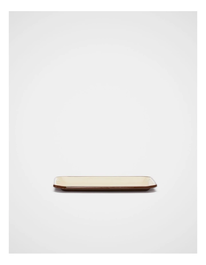 Elias Enamel Tray in Biscoff image 1