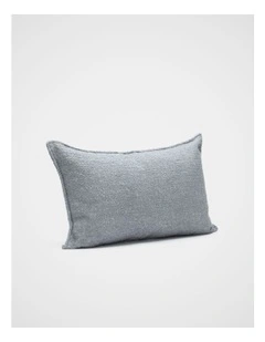 Boucle Cushion in Steel Blue