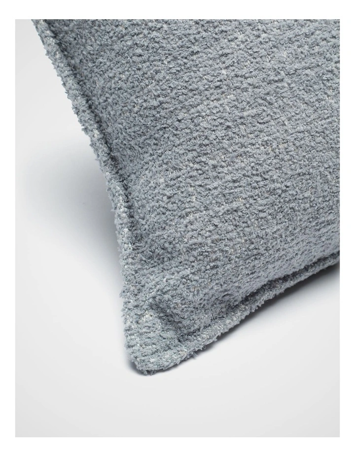 Boucle Cushion in Steel Blue image 2