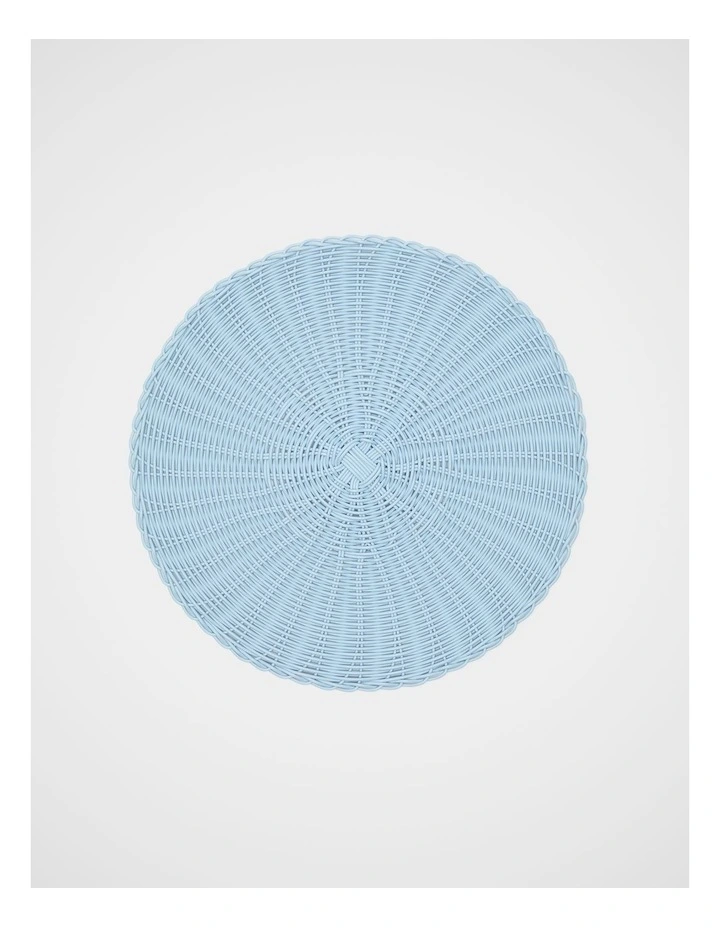 Nori Placemat Set of 4 in Arctic Blue image 1