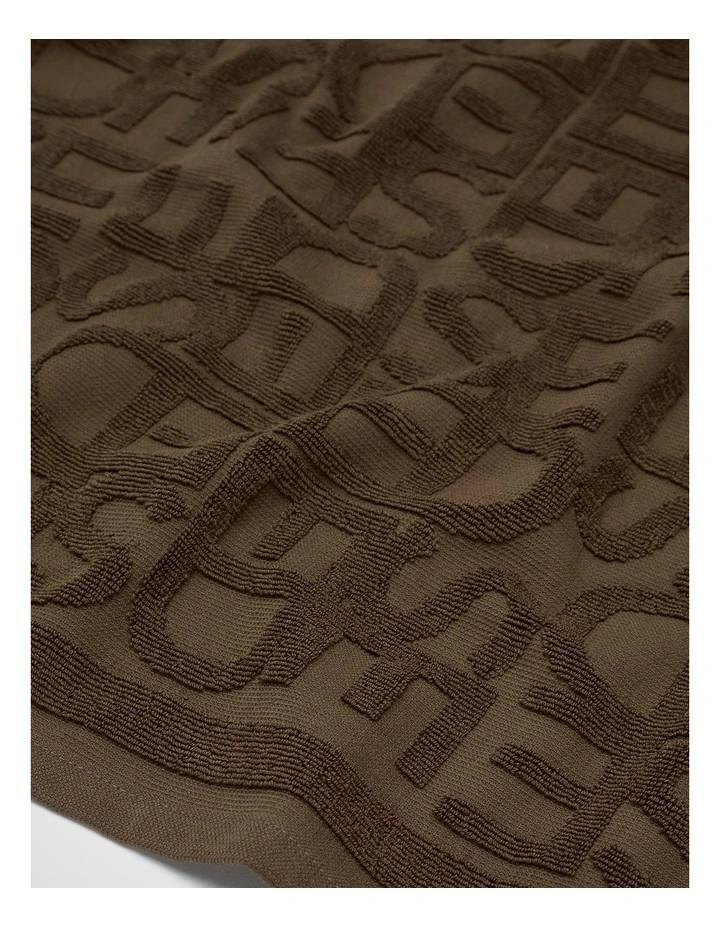 Seed Logo Tea Towel in Tabac image 2