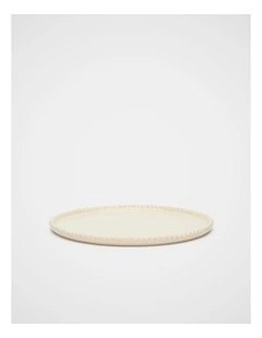 Celeste Serving Plate in Eggshell