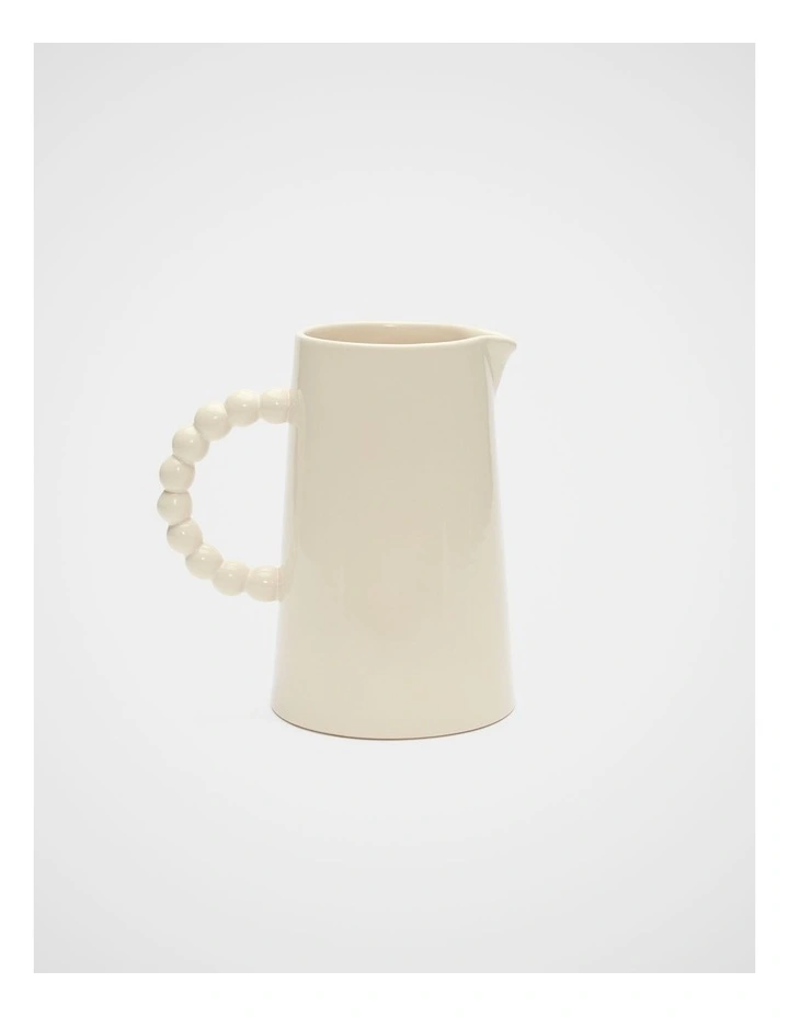 Celeste Jug in Eggshell image 1