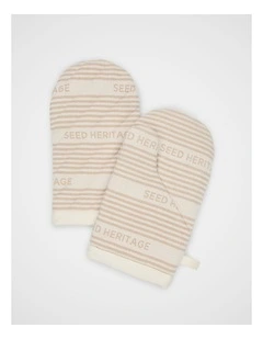 Mena Oven Mitts in Sandstone