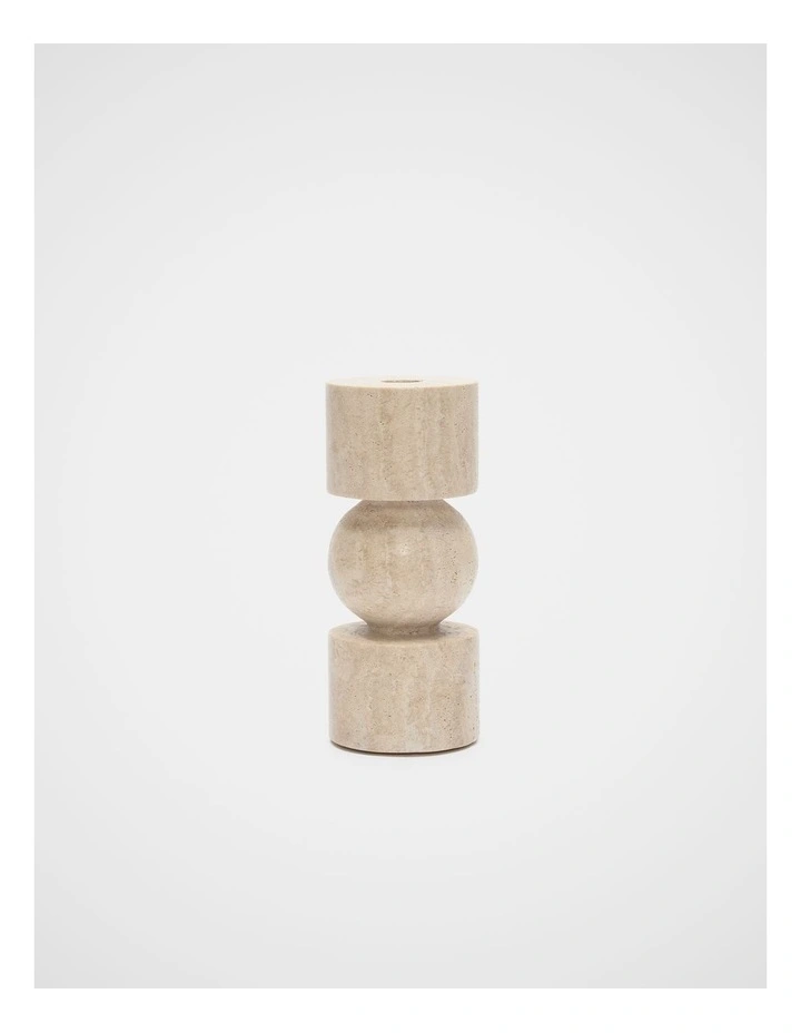 Kali Candle Holder Small in Natural image 1