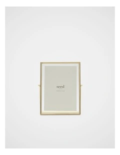 Miles Small Photo Frame in Gold