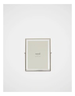 Miles Small Photo Frame in Silver