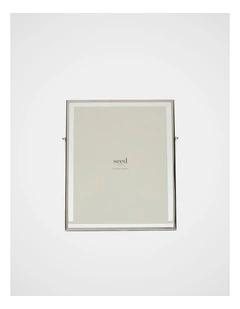 Miles Medium Photo Frame in Silver