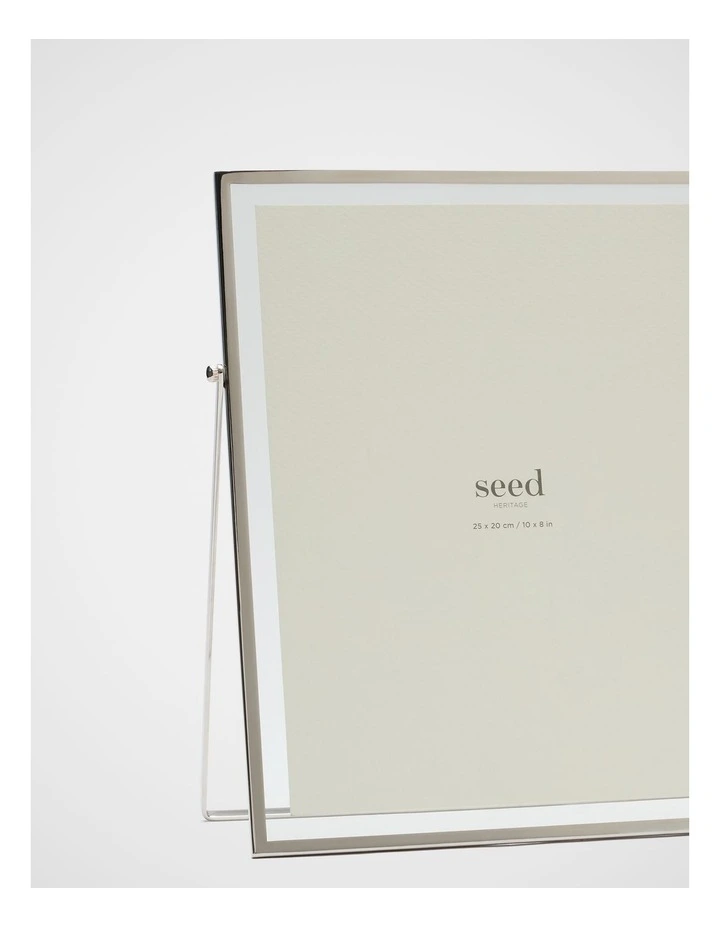Miles Medium Photo Frame in Silver image 2