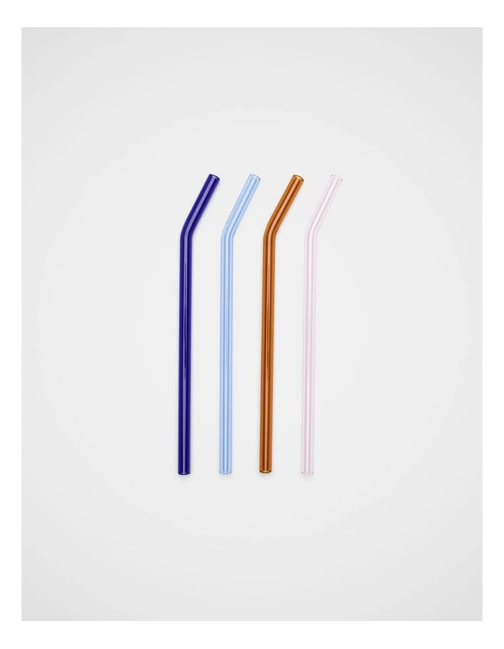 Ellis Glass Straw Set Of 4 image 1