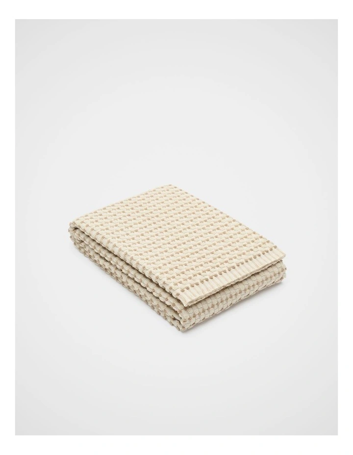 Layla Bath Sheet in Cashew Cream image 1