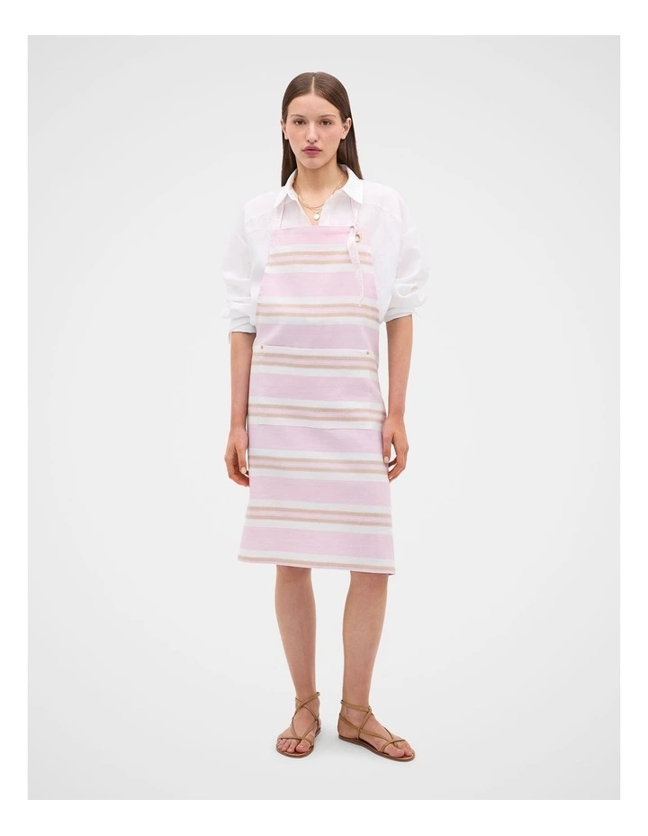 Luca Adult Apron in Petal Pink image 4