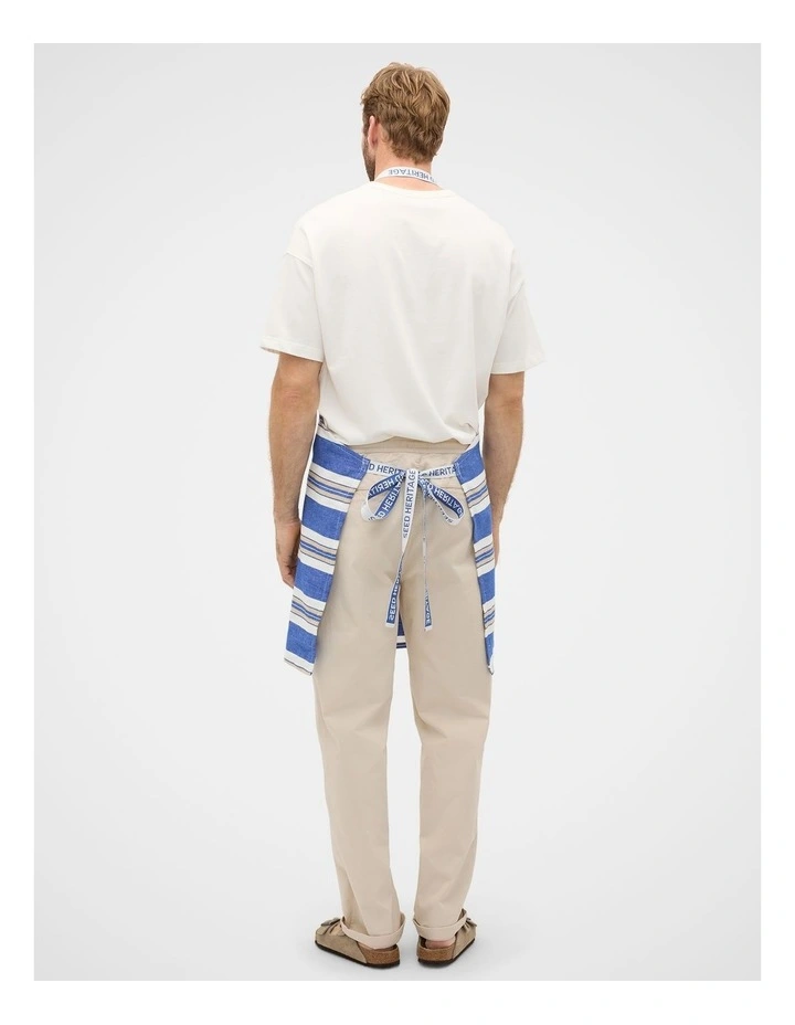 Luca Adult Apron in Sapphire Blue image 3