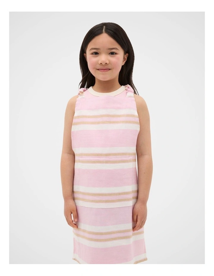 Luca Child Apron in Petal Pink image 2