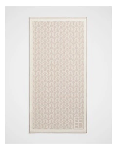 Rope Beach Towel in Warm Sand