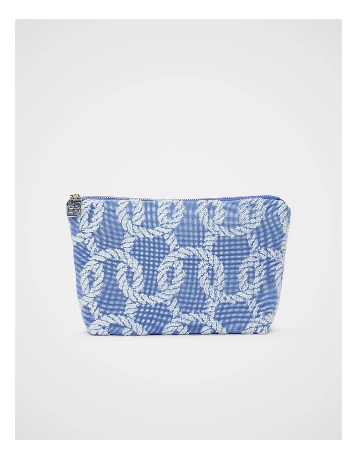 Rope Pouch in Sapphire Blue image 1