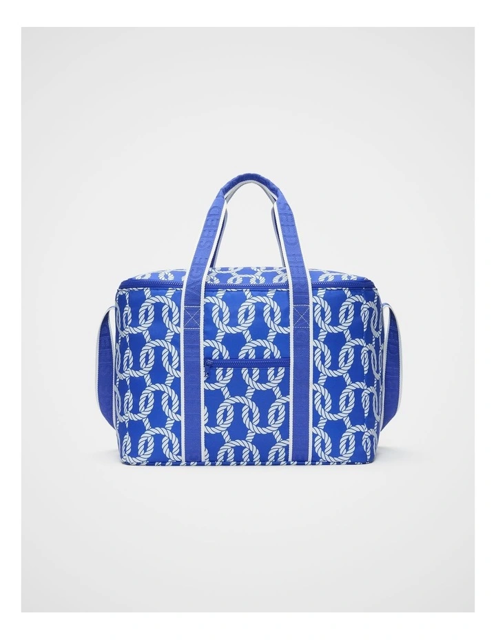 Rope Picnic Bag in Sapphire Blue image 1