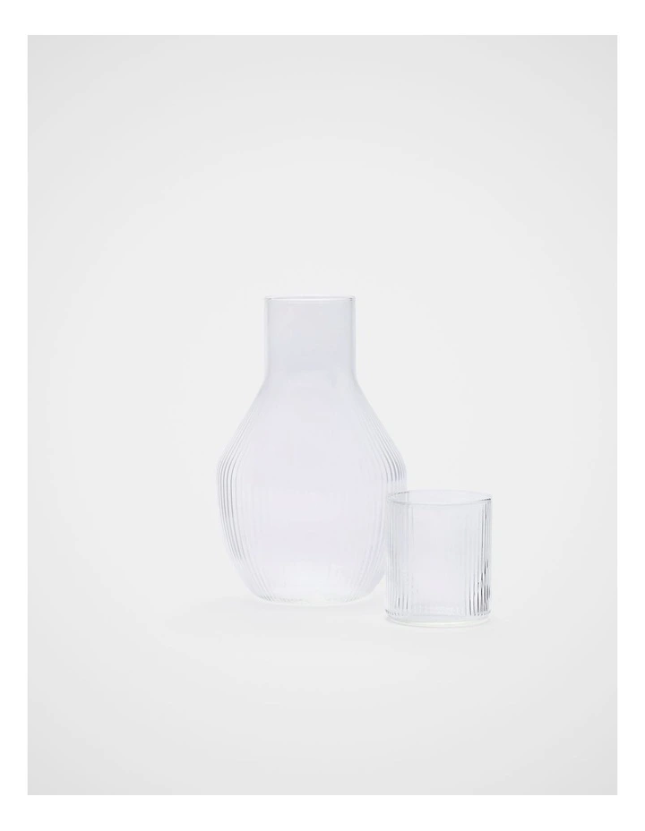 Eleni Carafe Set in Clear image 2