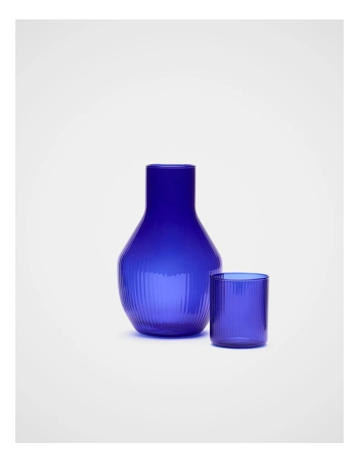 Eleni Carafe Set in Sapphire Blue image 2