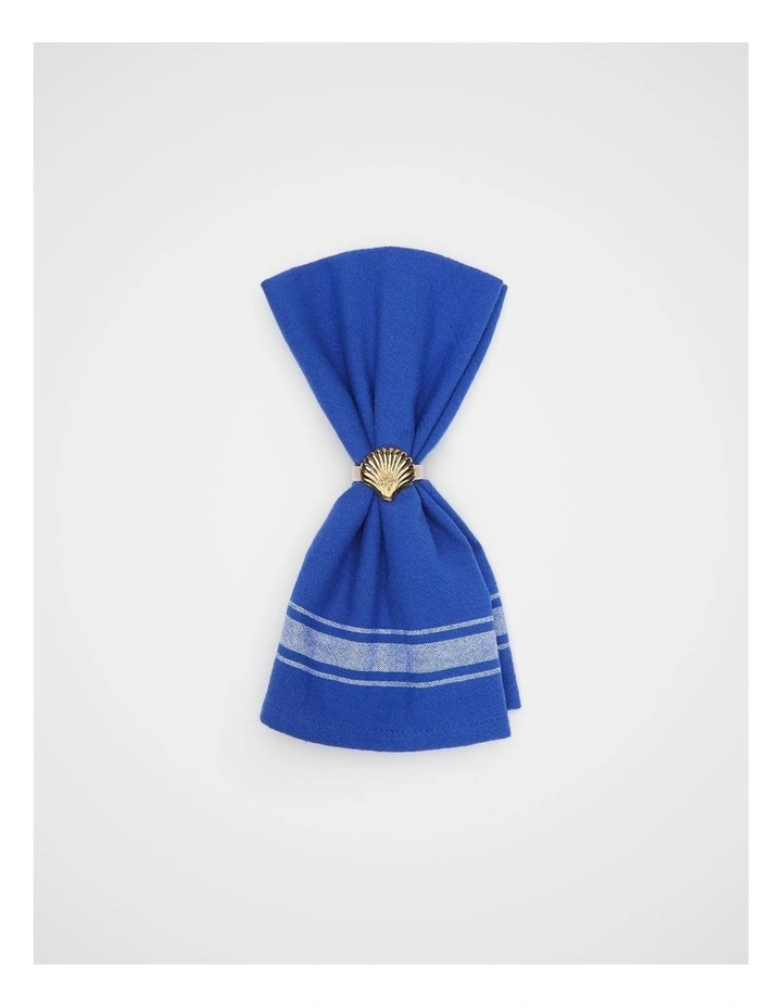 Luca Napkin Set Of 4 in Sapphire Blue image 2