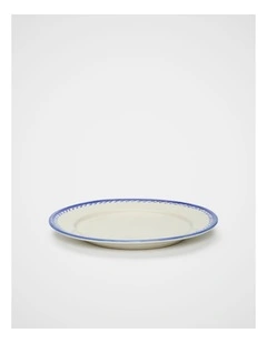 Fina Plate in Chalk