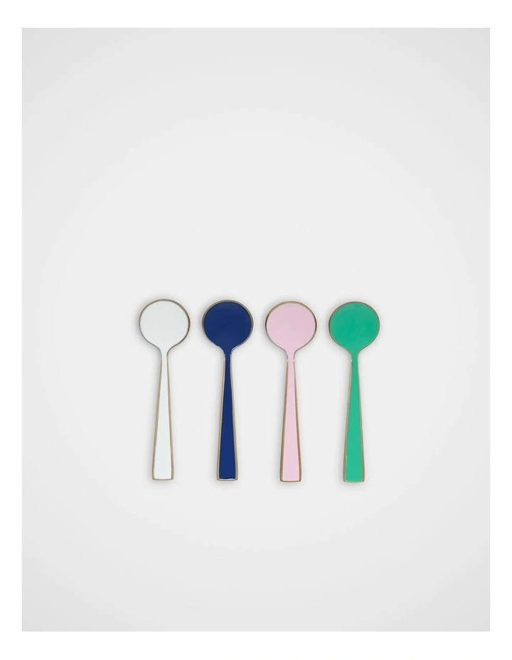 Fina Spoon Set Of 4 in Multi image 1