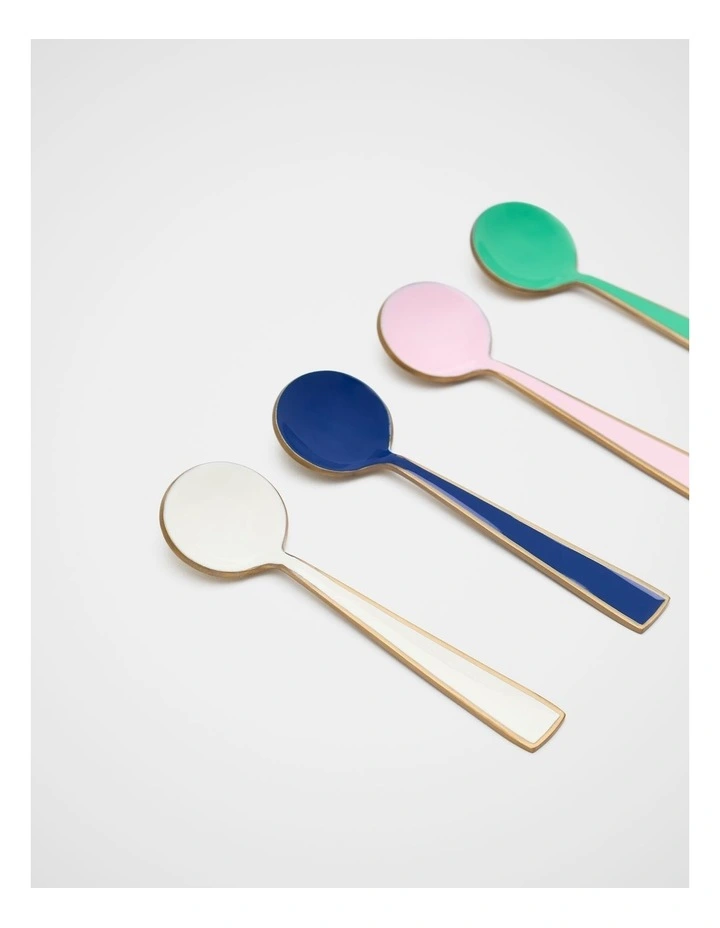 Fina Spoon Set Of 4 in Multi image 2