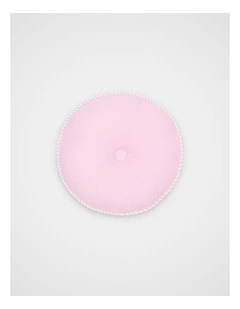 Round Cushion in Petal Pink