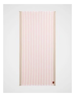 Cotton Turkish Towel in Petal Pink