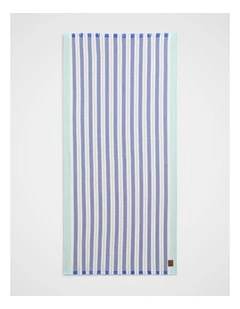 Cotton Turkish Towel in Sapphire Blue