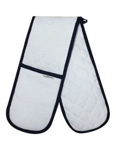 Napery Pacific Double Oven Glove in Blue