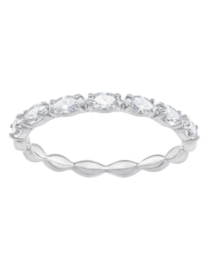 Matrix Vittore Ring Marquise Cut Rhodium Plated in White image 1