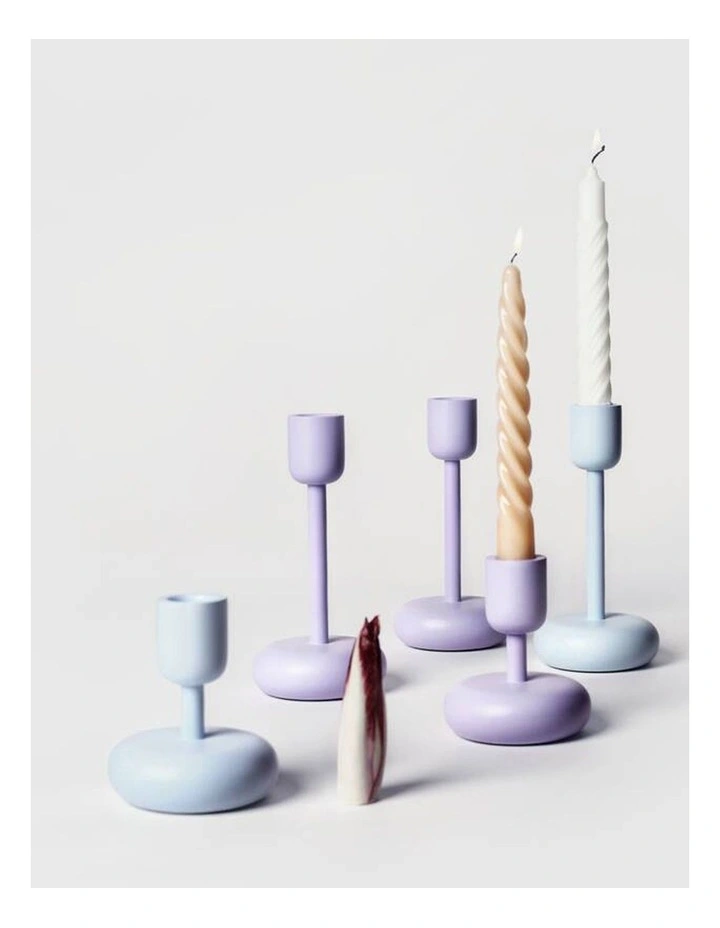 Nappula Candleholder 107mm in Purple image 2