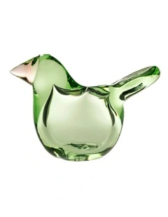 Flycatcher 95x60mm in Apple Green