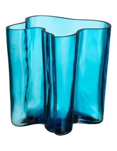Aalto Vase 20cm in Turquoise