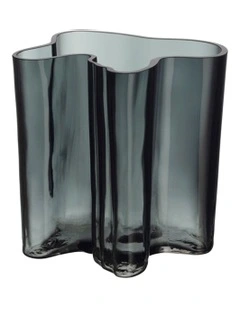 Aalto Vase 20cm in Dark Grey