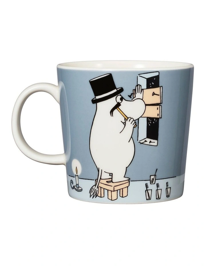 Moomin mug 300ml Moominpappa grey image 2