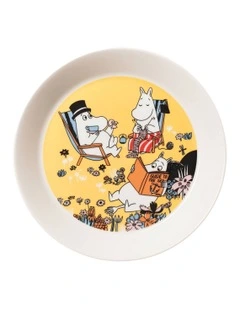 Moomin Plate 19cm in Yellow
