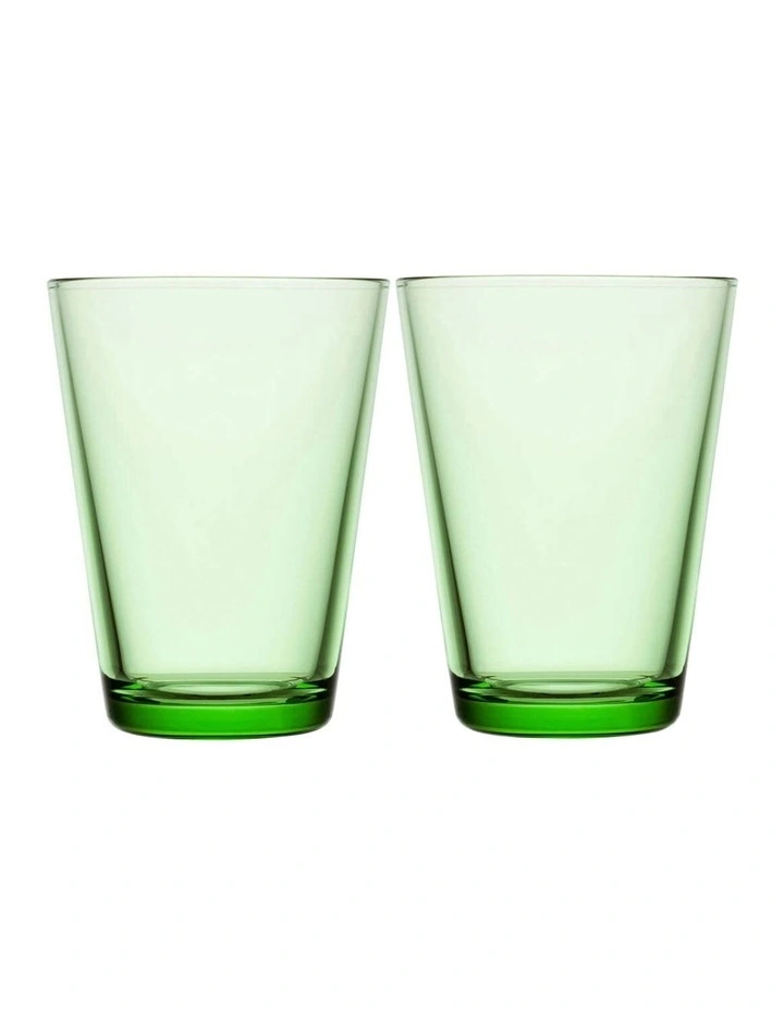 Kartio Tumbler 40cl 2 Pieces in Green image 2
