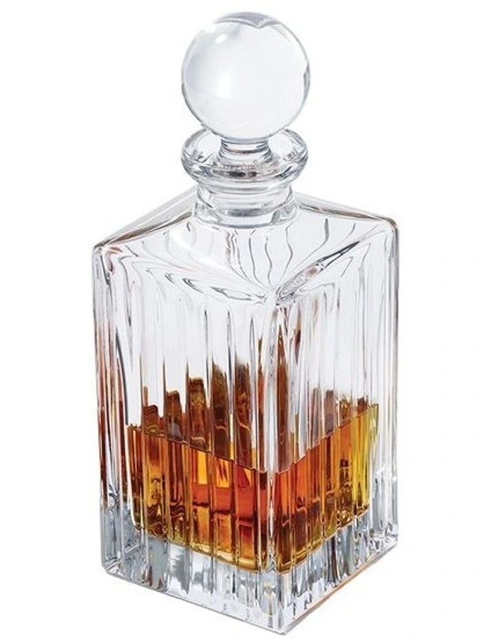 Herald Square Decanter 740ml in Clear image 4