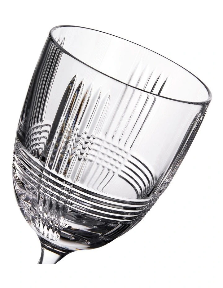 Vector Wine Glasses 235ml Set of 2 in White image 2