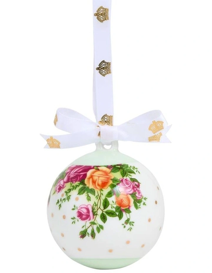 Christmas Hanging Ornament Bauble in Multi image 4
