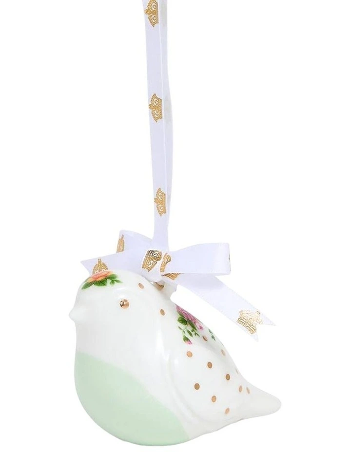 Christmas Hanging Ornament Robin in Multi image 1