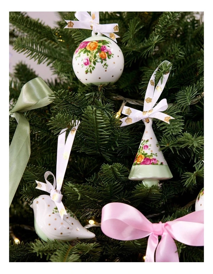 Christmas Hanging Ornament Robin in Multi image 6